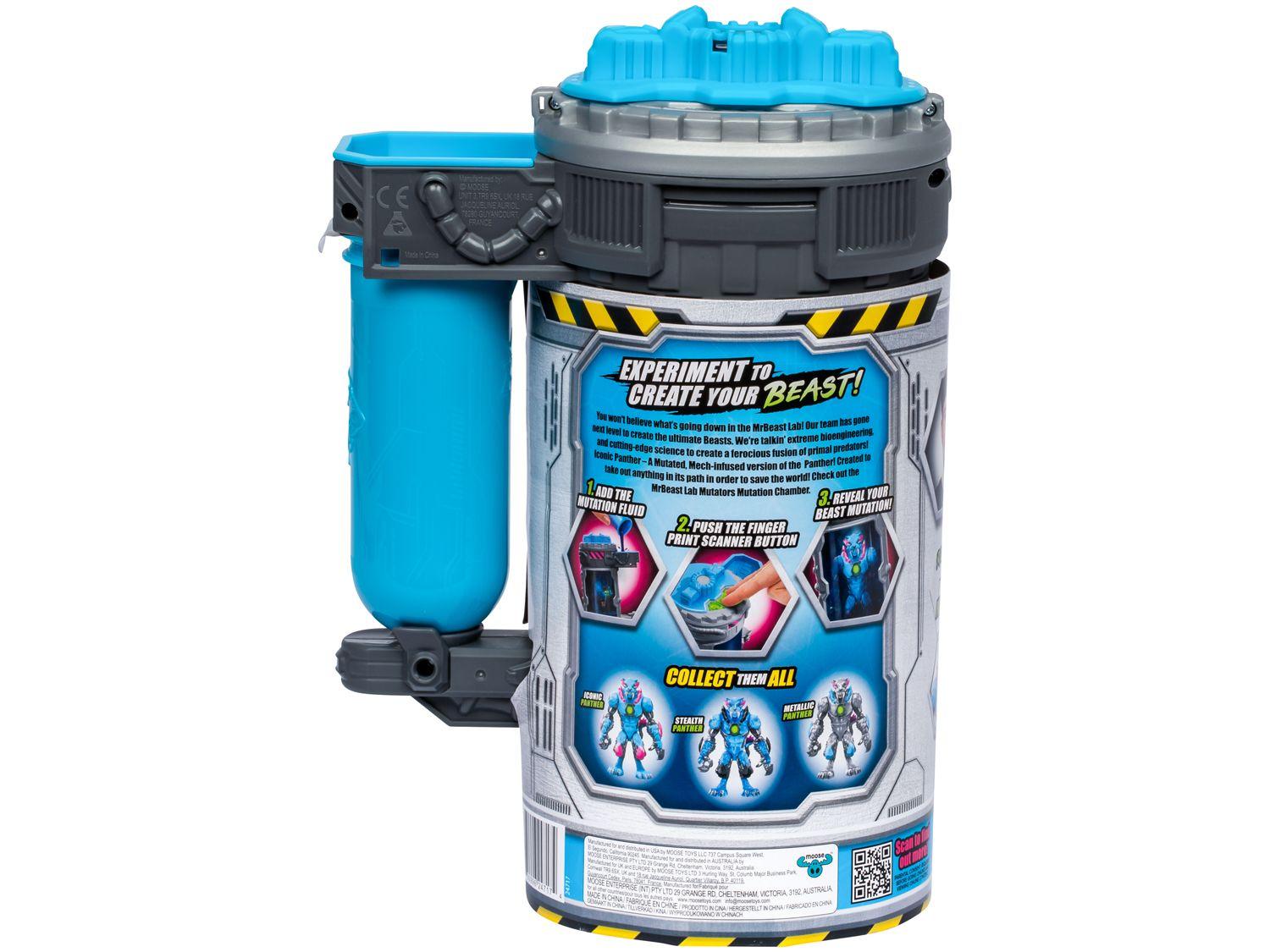 Boneco MrBeast Lab Mutators Pantera Icônica 13cm 