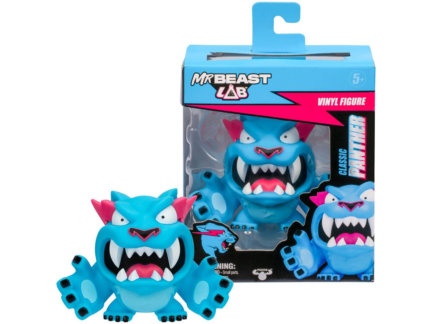 Boneco MrBeast Lab Pantera Clássica 9cm Candide