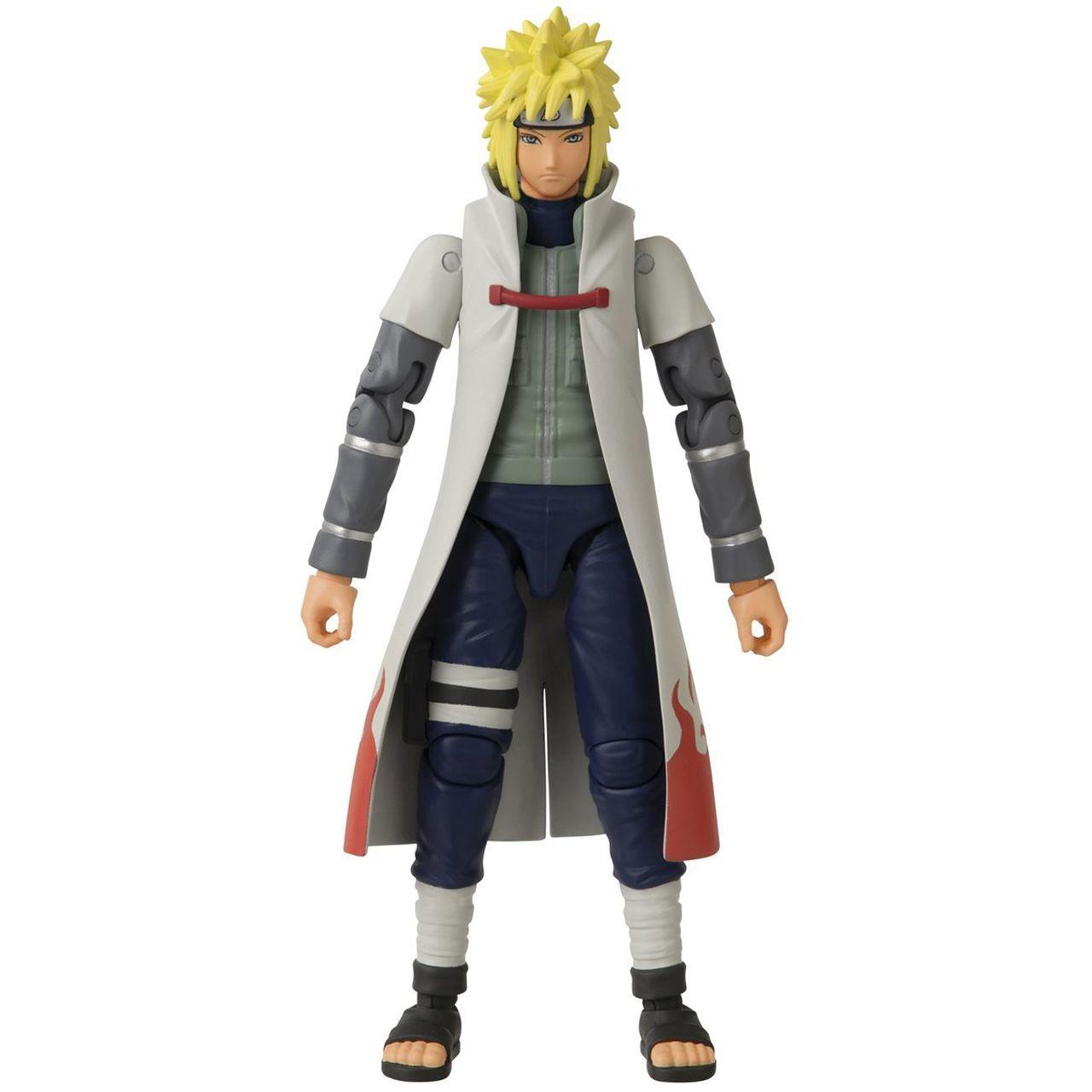 Boneco Namikaze Minato Naruto Shippuden Anime Heroes Bandai - Bonecos ...