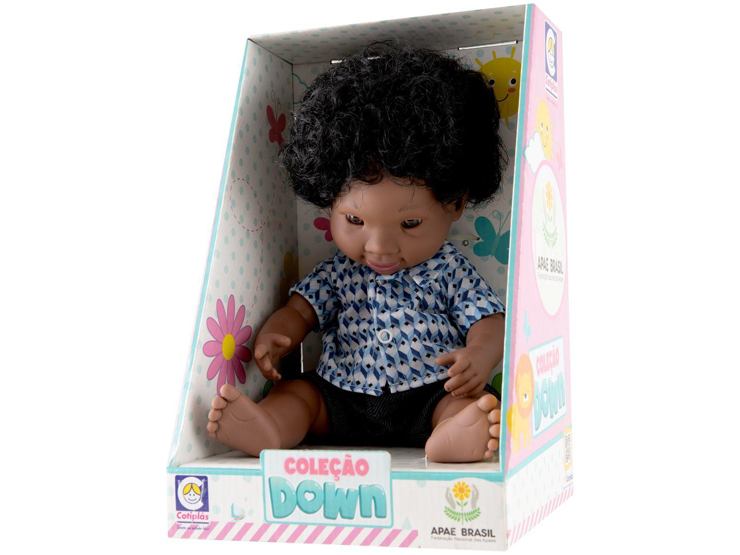 Boneco Negro com Síndrome de Down