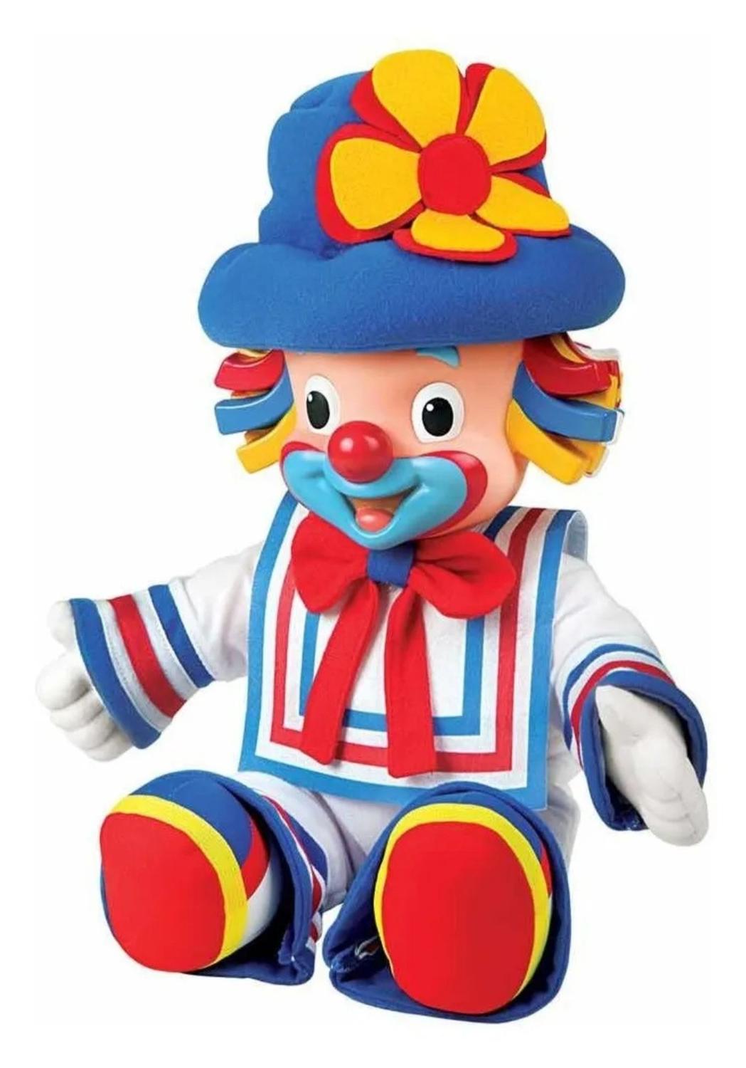 Boneco Palhaço Patati 35cm - do Patatá Patati - Multibrink - Bonecos ...