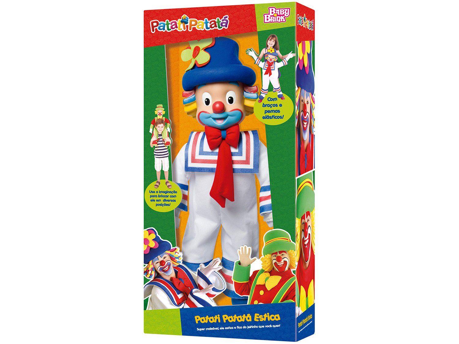 Boneco Patati Patatá Estica 70cm - Baby Brink - Bonecos - Magazine Luiza