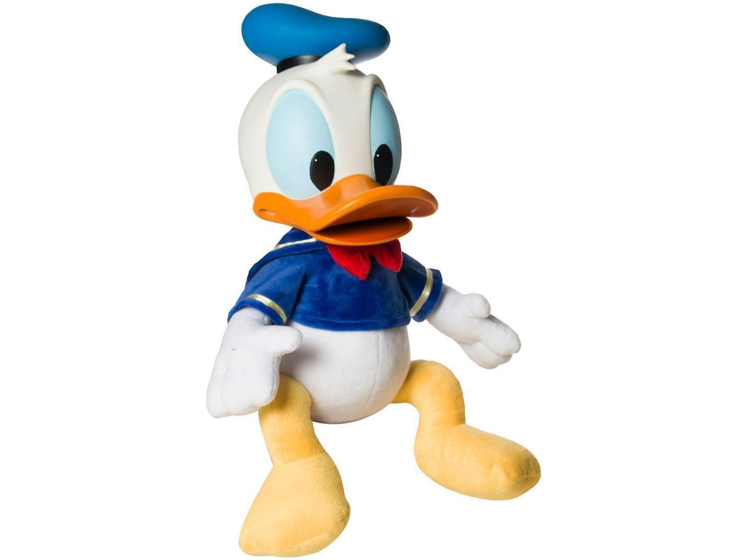 Boneco Pato Donald 54 Cm Disney Original Baby Brink 1972 Bonecos Magazine Luiza
