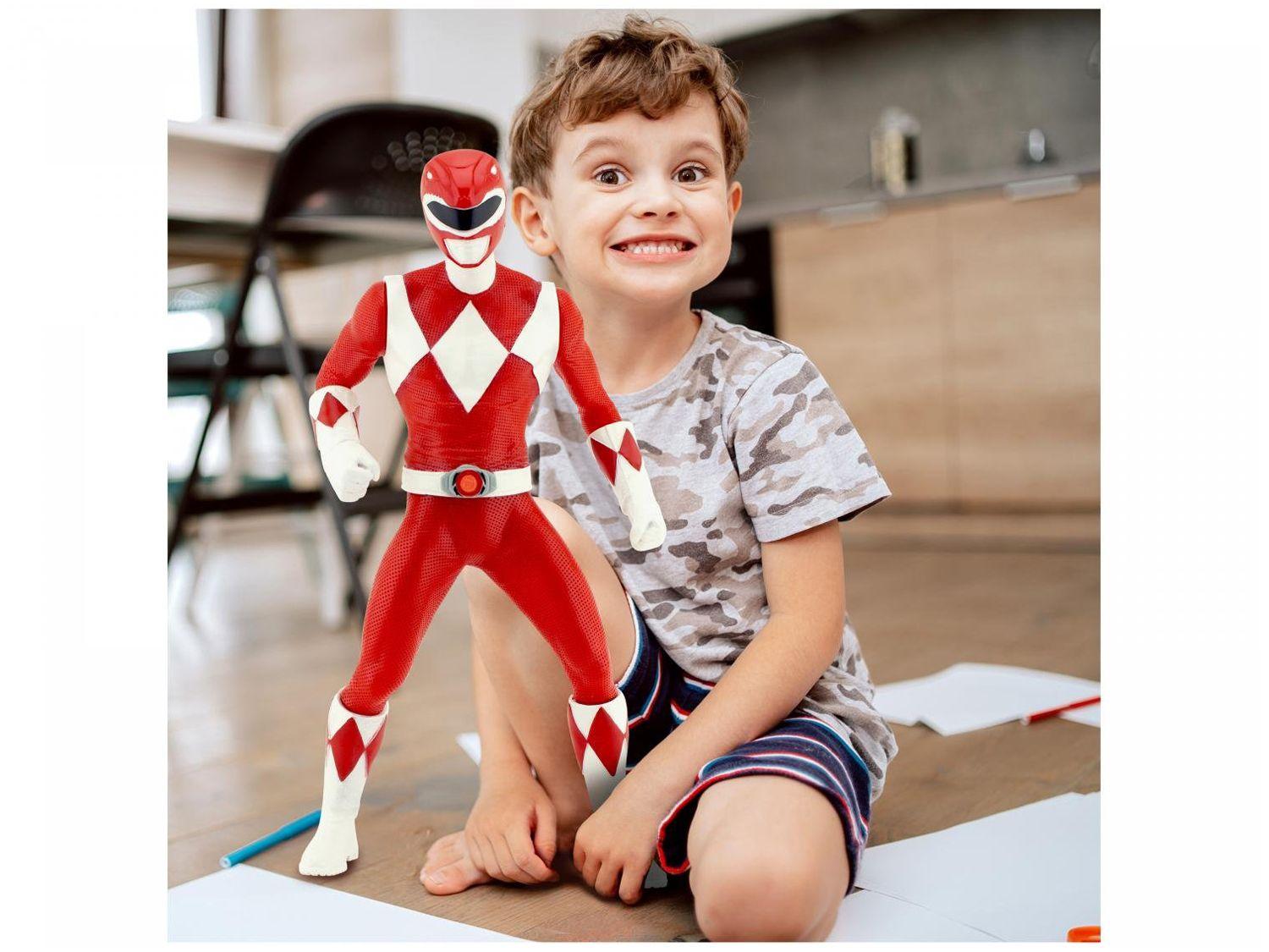 Boneco Power Rangers Ranger Vermelho Mimo Toys