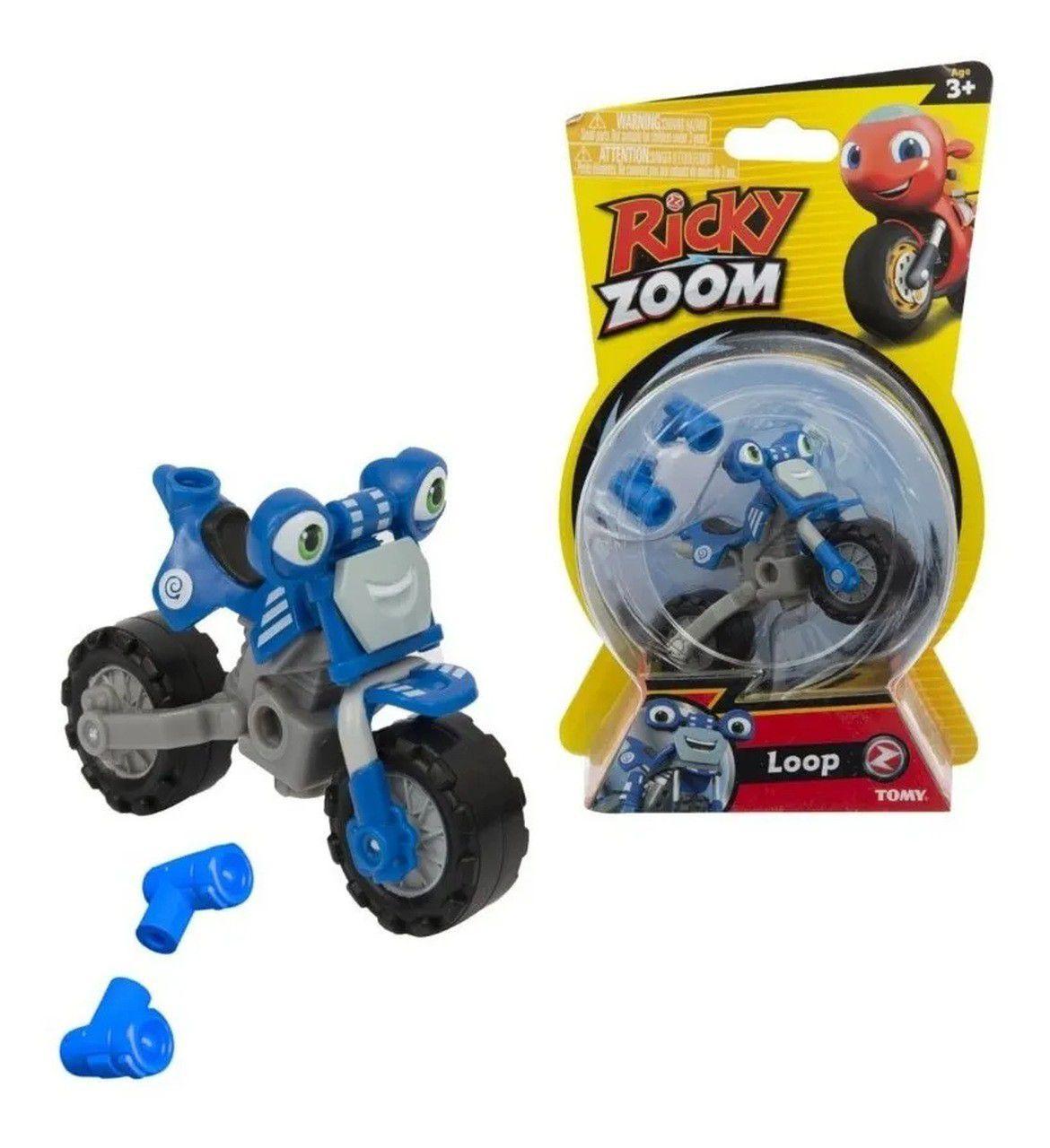 Boneco Ricky Zoom - Figura Moto Loop 8cm - Sunny Brinquedos - Tomy ...