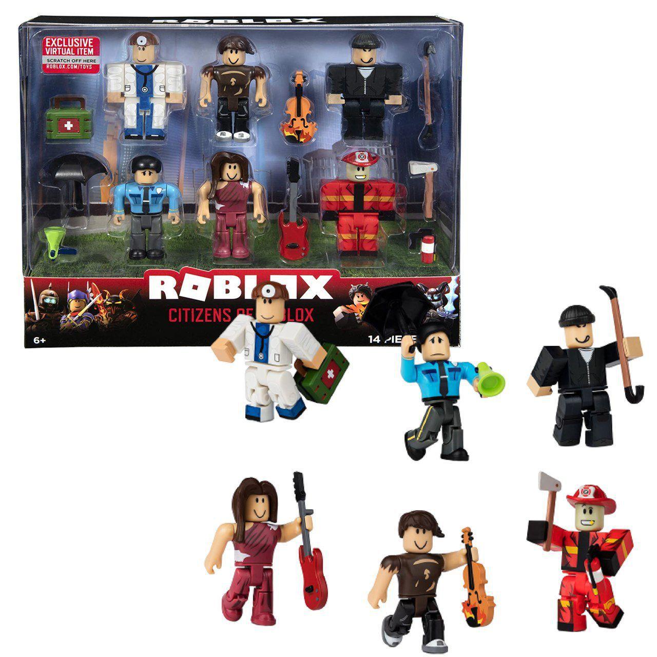 Roblox Action Collection Citizens Of Roblox Six Figure Pack [Includes ...