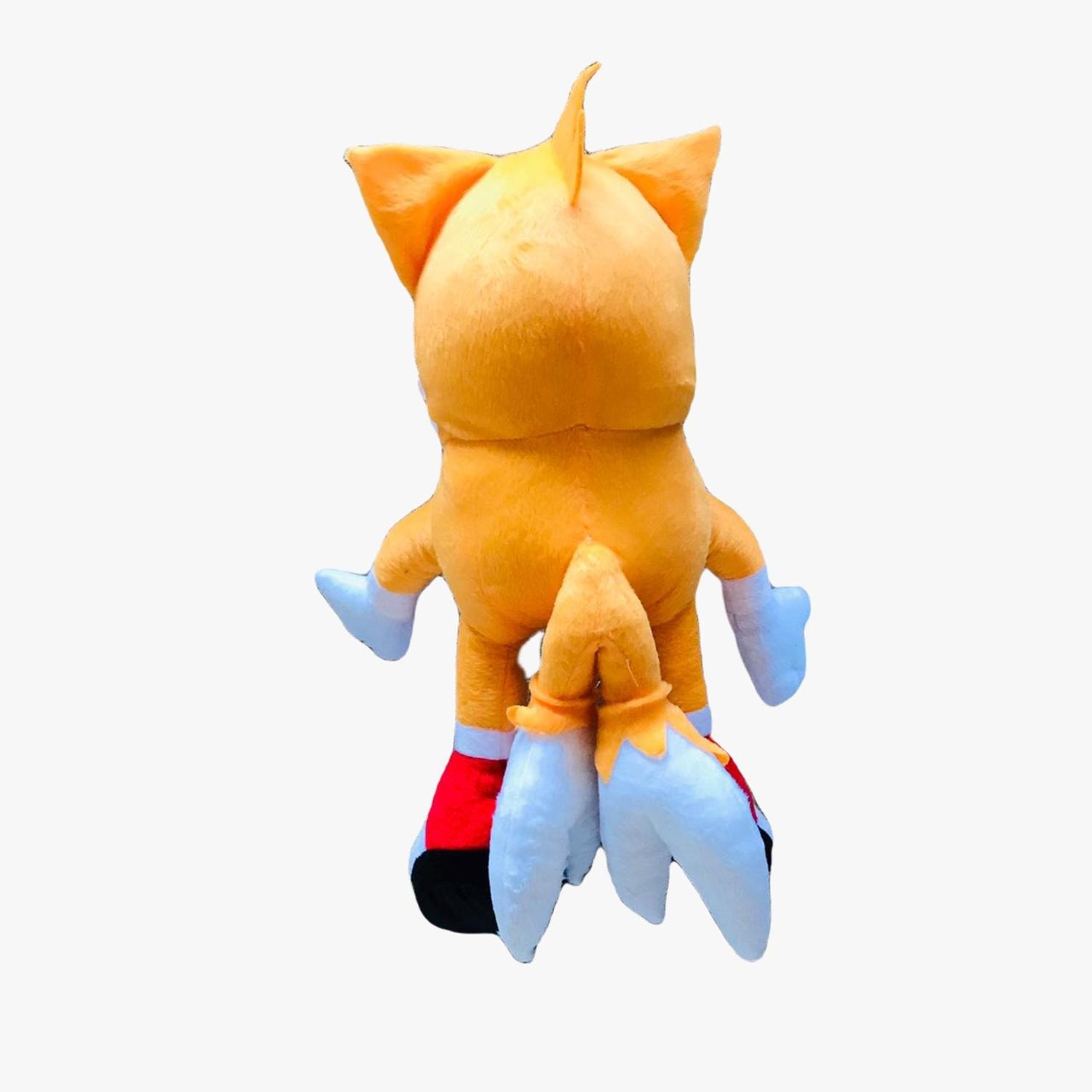 Boneco Sonic De Pelúcia Amarelo 50cm, Magalu Empresas