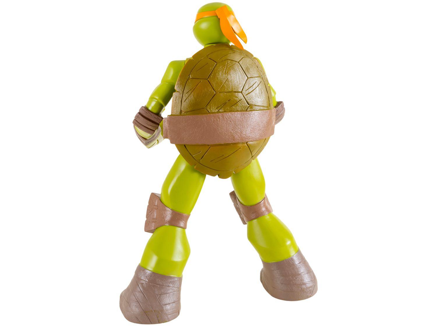 Boneco Tartarugas Ninjas Michelangelo 55cm