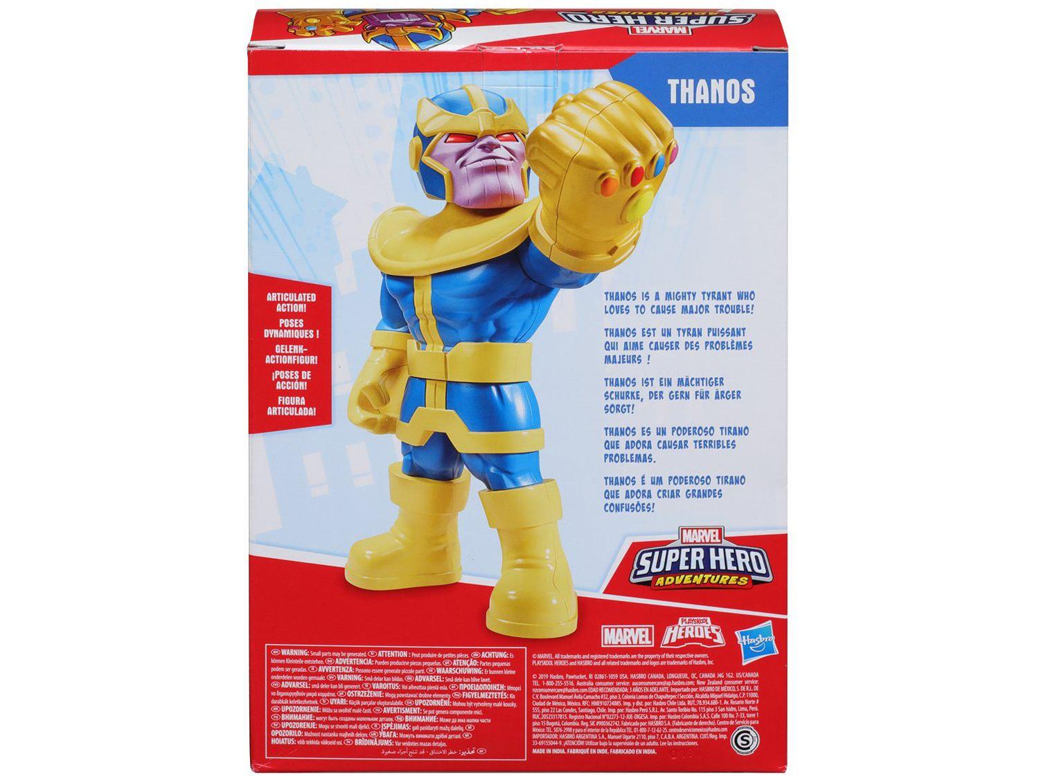 Boneco Thanos Playskool Heroes Marvel Super Hero