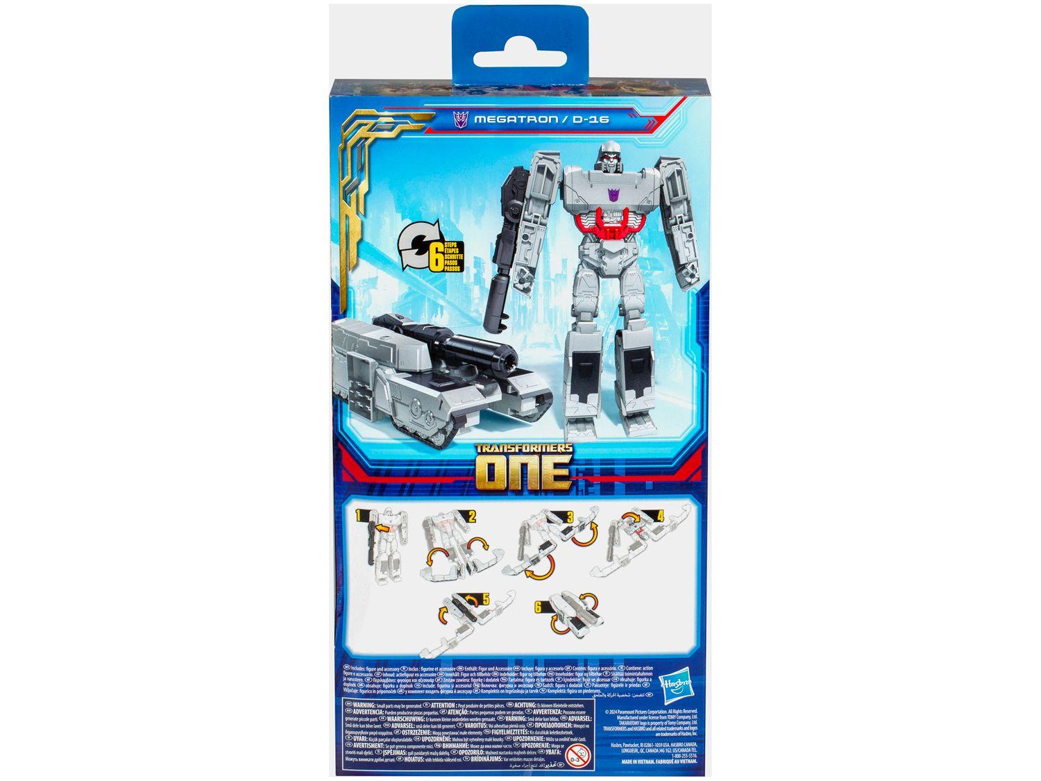Boneco Tranformers Mega Changer Megatron D-16
