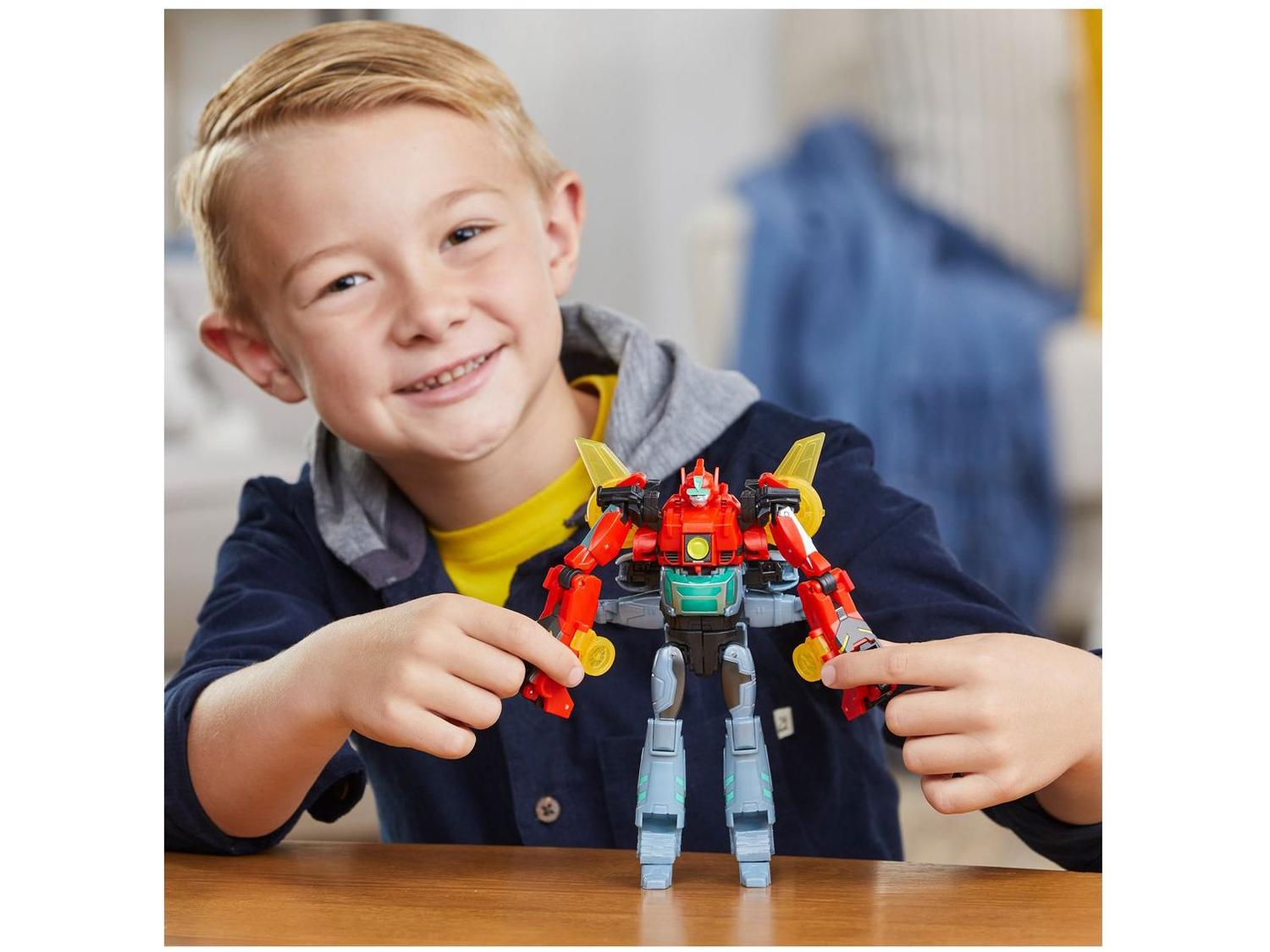 Boneco Transformers Cyber-Combiner Terran Twitch