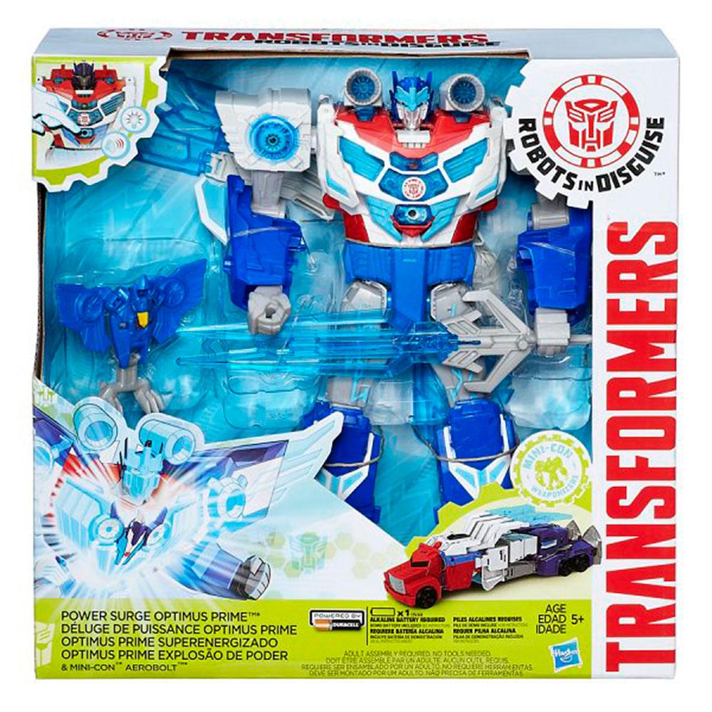Boneco Transformers Optimus Prime Explosão de Poder Hasbro HAS-1147 ...