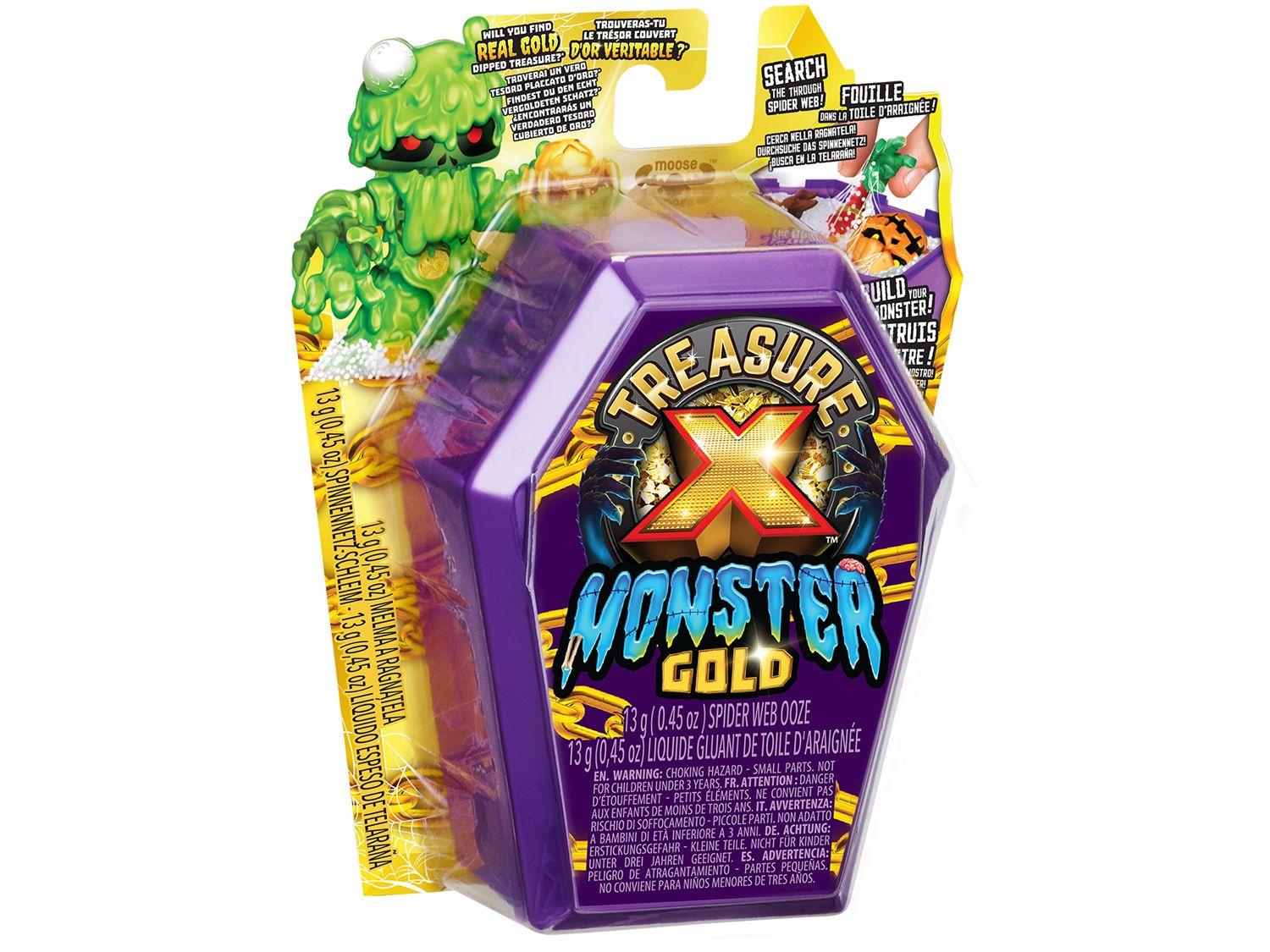 Boneco Treasure X Mini Monster Gold 5cm Candide | Shopping | LATAM