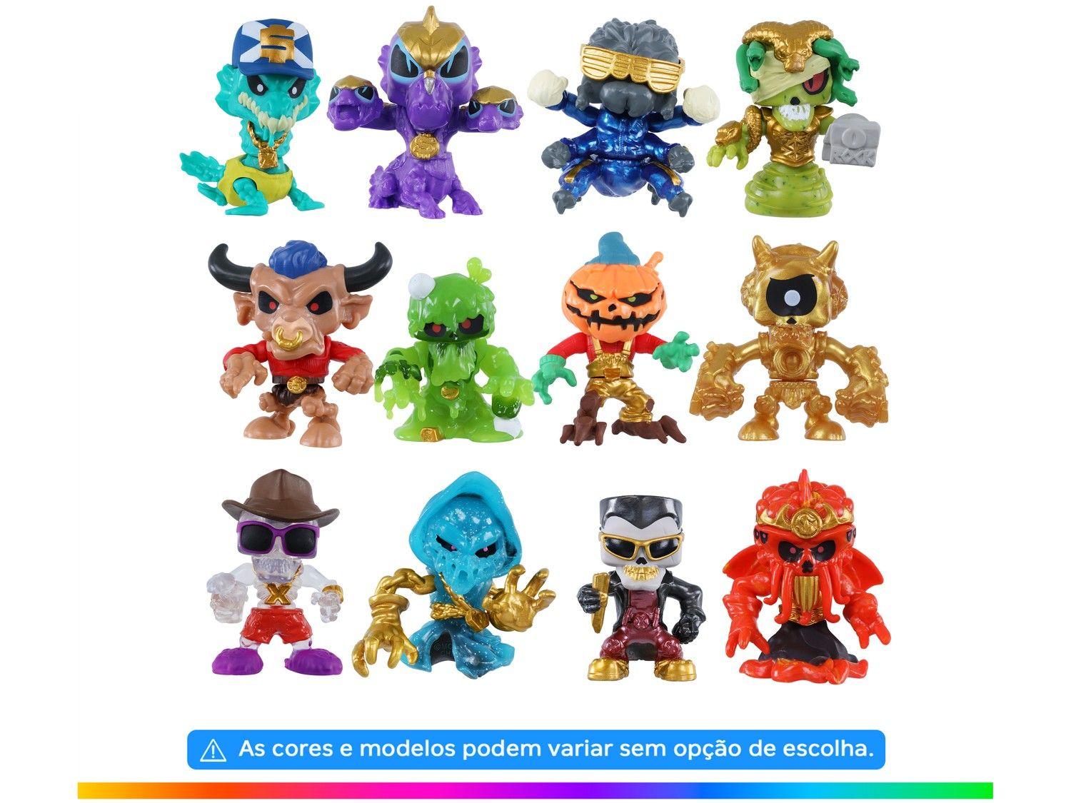 Boneco Treasure X Mini Monster Gold 5cm Candide