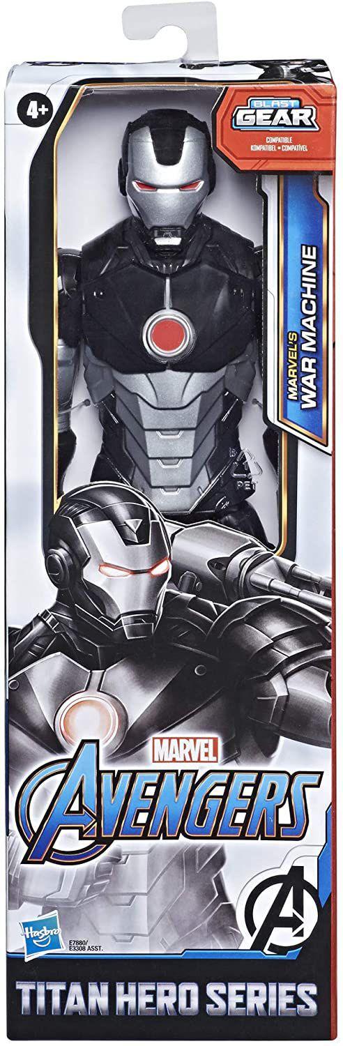 Figurine Marvel Hasbro Avengers Titan Hero Series War Machine 30 Cm - Héros Articulé Avec Détails Exceptionnels