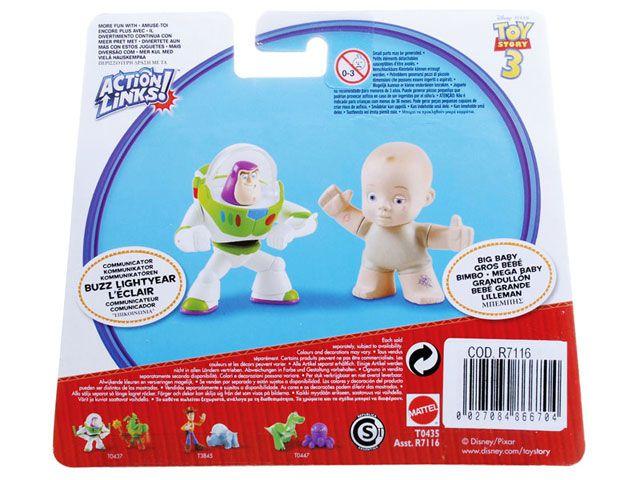 Bonecos Buzz Lightyear E Bebe Grande Toy Story 3 Mattel Bonecos Magazine Luiza