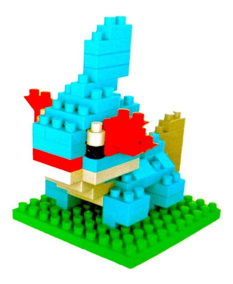 Bonecos Mini Blocks Lego Pokemon GO Mudkip Bloco de montar JF Brinquedos de Montar e Desmontar Magazine Luiza