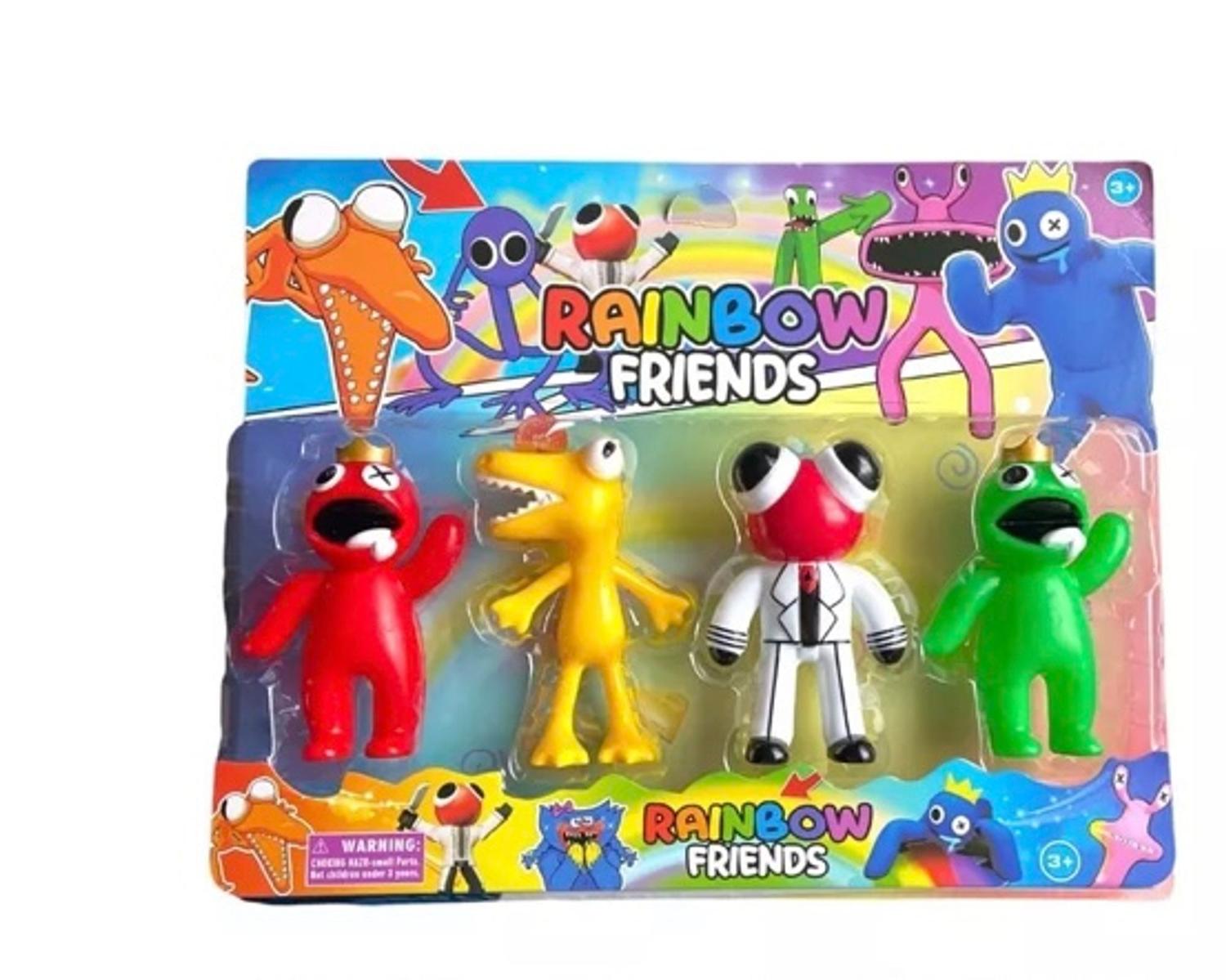 Boneco Azul Babão e Monstro verde Rainbow Friends Jogo Roblox