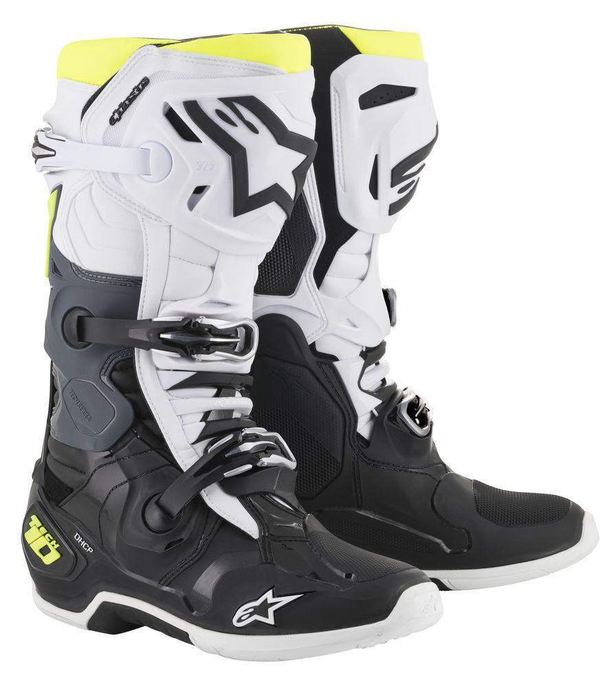 bota alpinestars branca