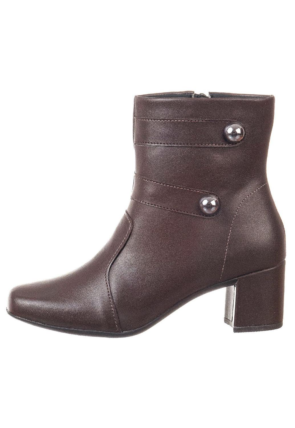 Bota bico quadrado salto confort zíper lateral Chyrrô - CHYRRO - Bota  Feminina - Magazine Luiza