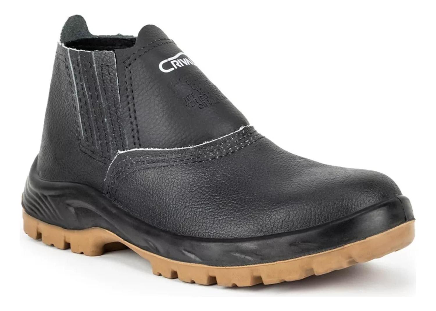 Bota Bico Pvc Botina SeguranÃ§a Ca Botina De Segurança Bota Bracol