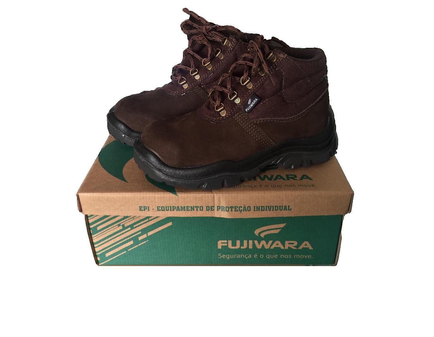 Bota de segurança fujiwara couro nobuck linha gold fhb - CA.43698 em  Promoção | Ofertas na Americanas