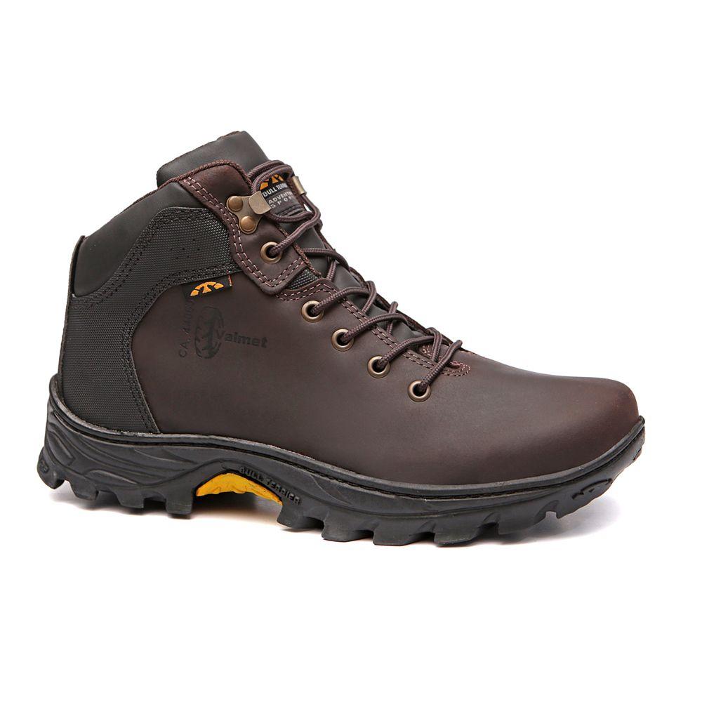 Bota Bull Terrier Valmet Coturno Em Couro Legítimo 44068