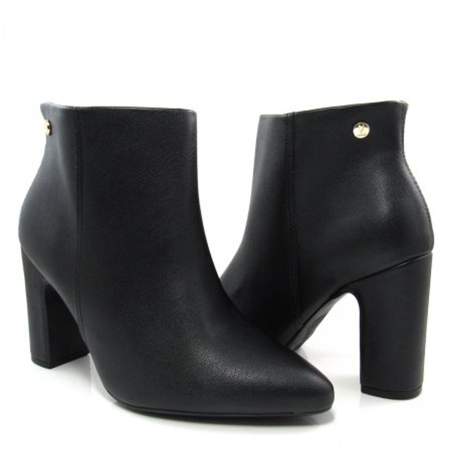 bota vizzano preta cano curto