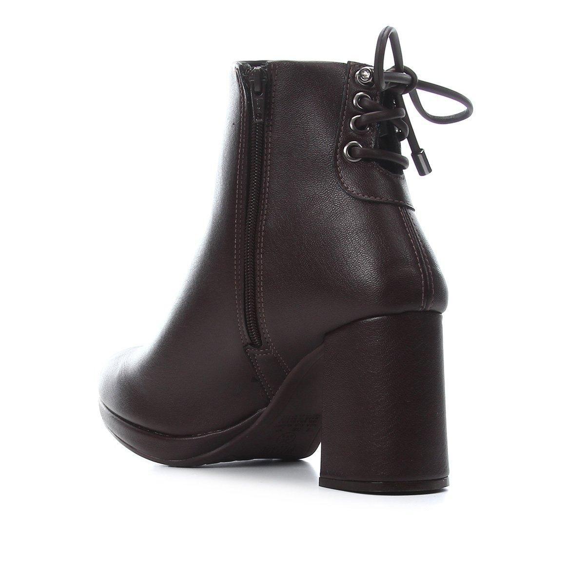 bota cano curto meia pata vizzano