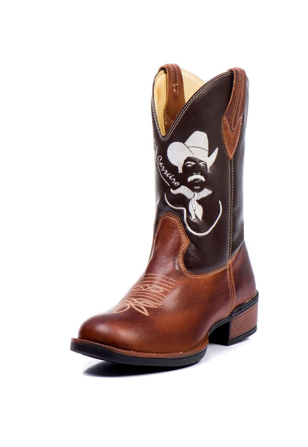 botas de rodeio cano longo