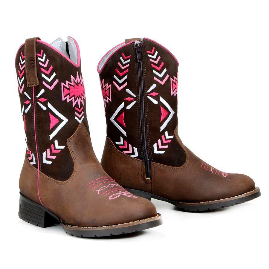 bota infantil country feminina