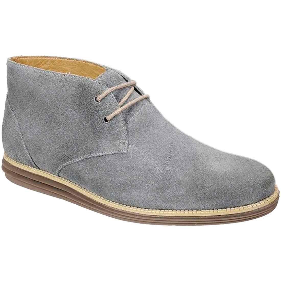 Bota casual desert masculina sandro moscoloni queens cinza grey - Bota Masculina - Magazine Luiza