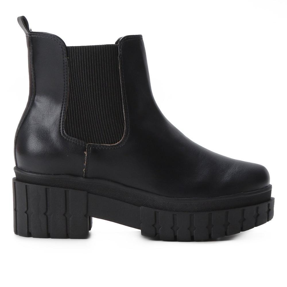 Bota Chelsea Cano Curto Via Marte Tratorada - Bota Feminina - Magazine ...
