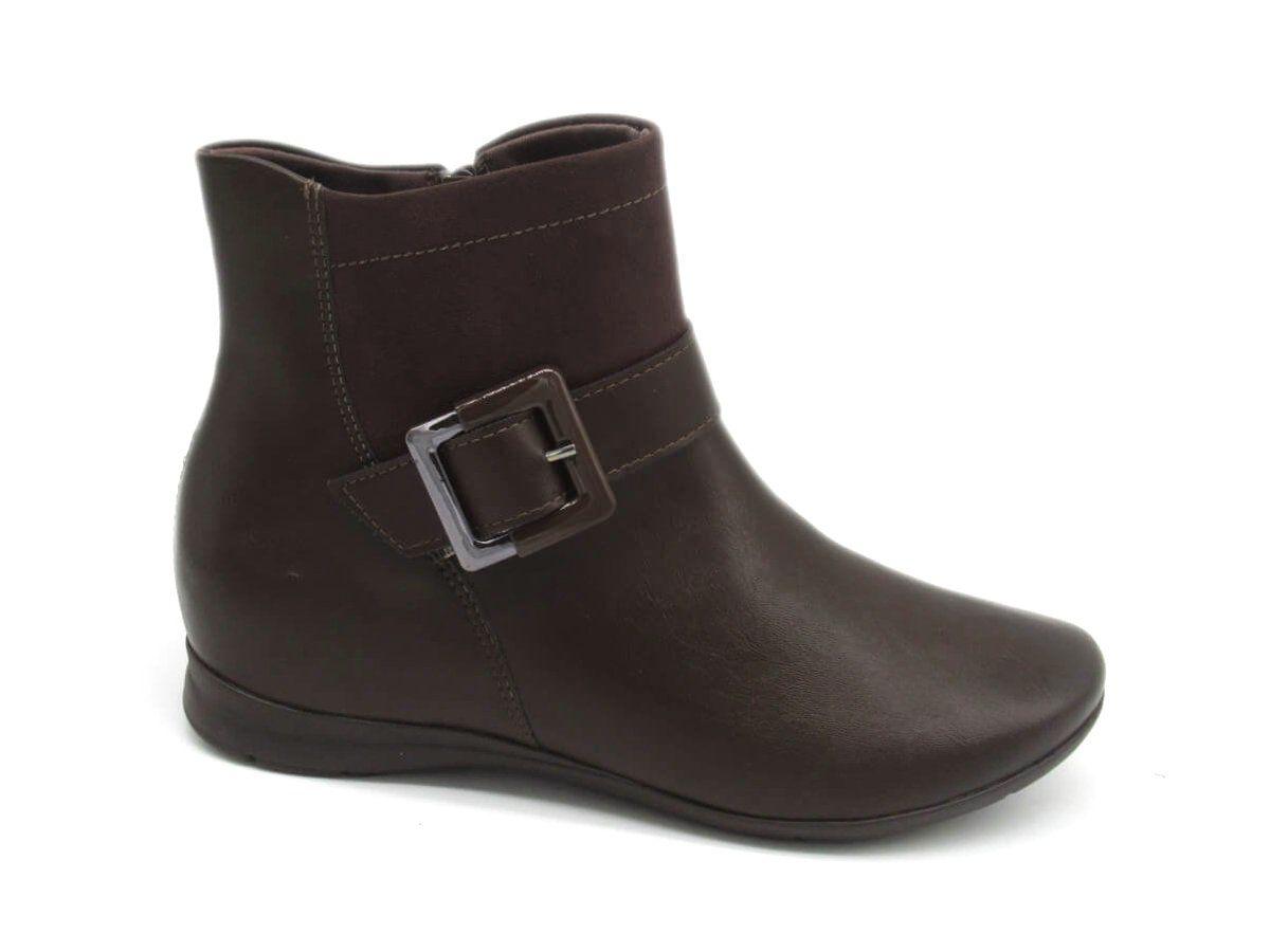 bota rasteira conforto feminina comfortflex