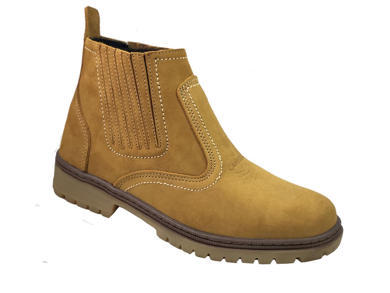 Bota cor amarela castor botina couro nobuck masculina homem campo cidade  fazenda - CAMPOLINA - Bota Masculina - Magazine Luiza