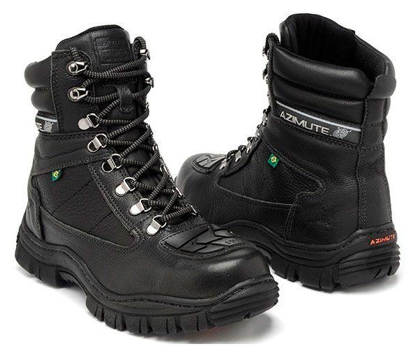 Bota Coturno Adventure Preta Homem Mulher Cano Medio Motoqueiro Blaqueada -  Sapatofranca - Botas para Moto - Magazine Luiza