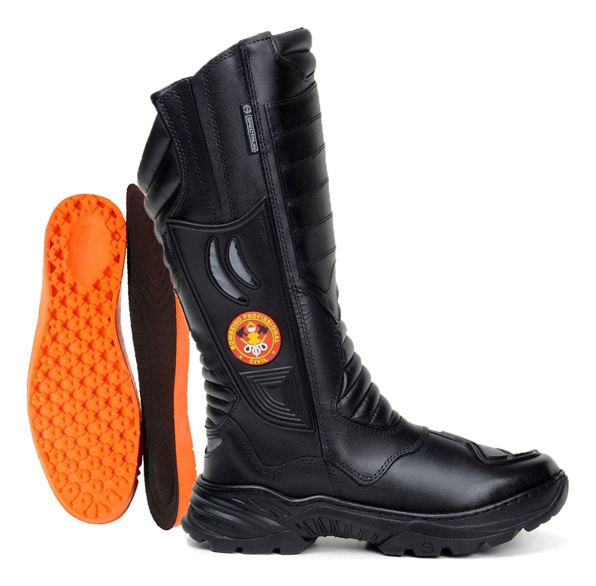 Bota Motociclista Bota Bombeiro Civil Feminina Olx Bota Coturno
