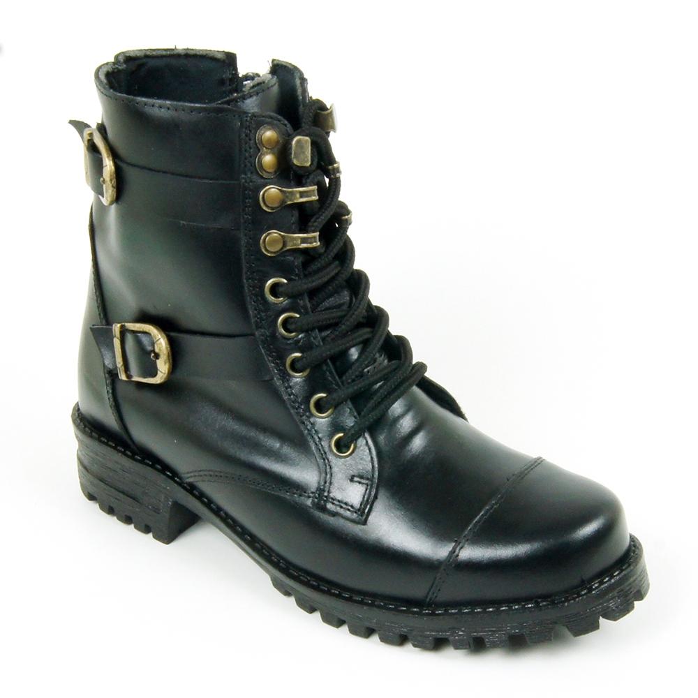 coturno feminino cano baixo