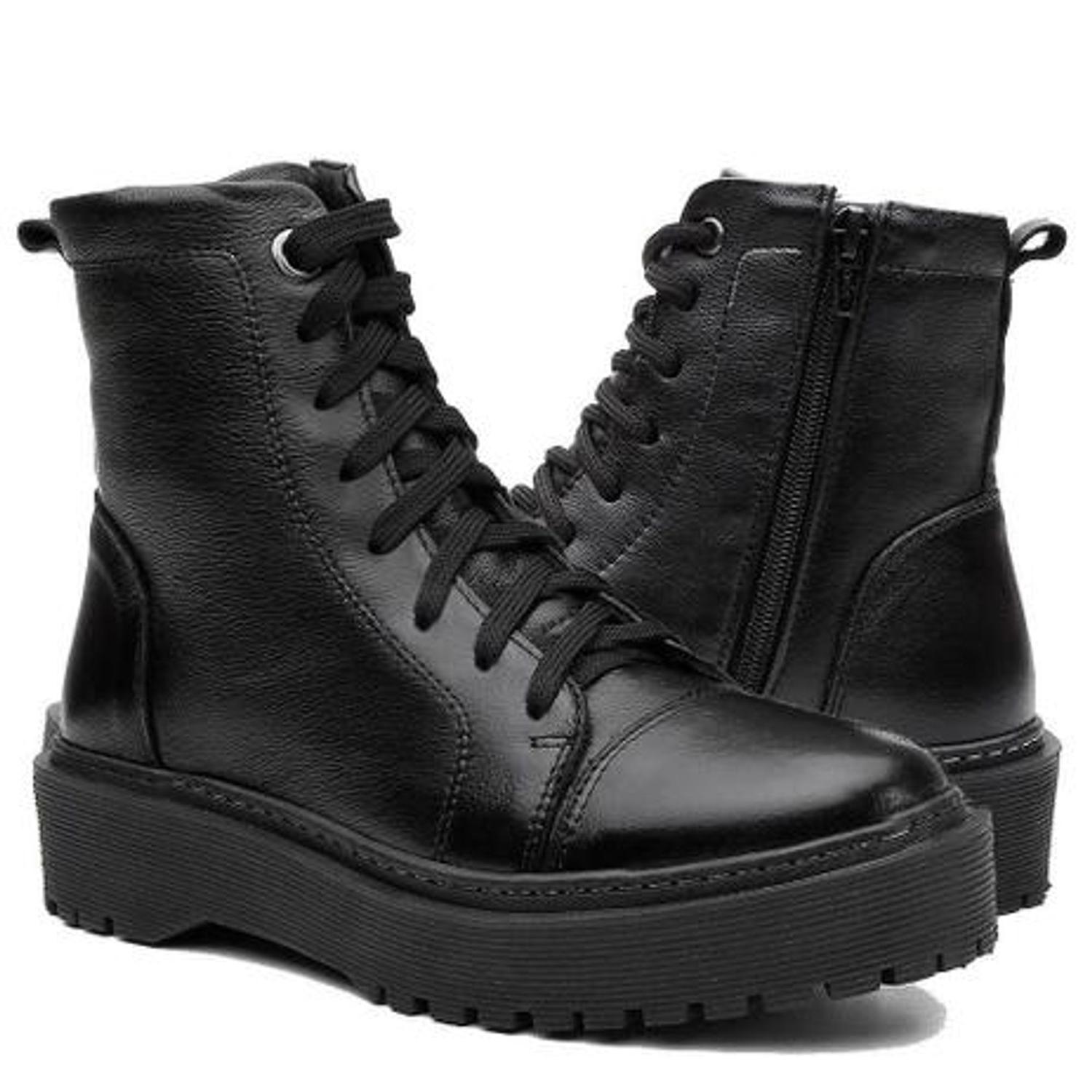 bota tratorada stretch black