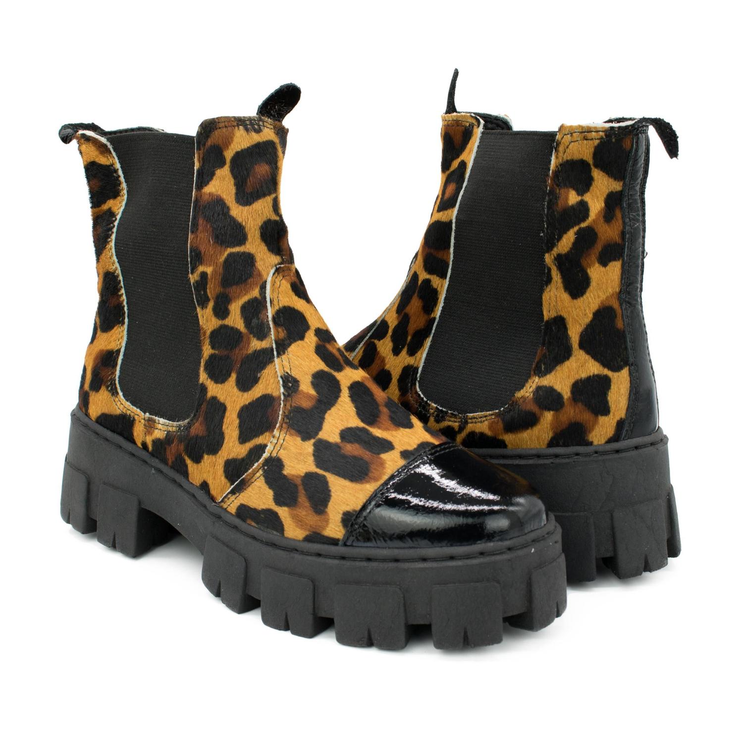 Looks Bota Estampa De OnÃ§a Vestido Midi Vestido Longo Estampa De