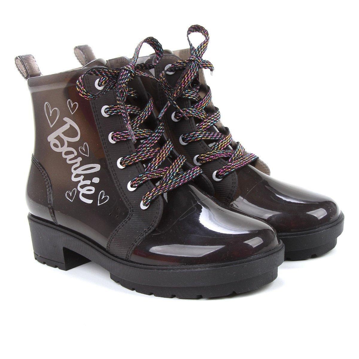 bota infantil grendene barbie