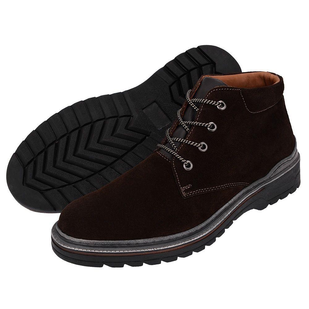 Bota Coturno Masculina Savana em Couro Ref:013 - Tamanho 40 - Gênero  Masculino - Free Jump - Calçados Masculinos - Magazine Luiza