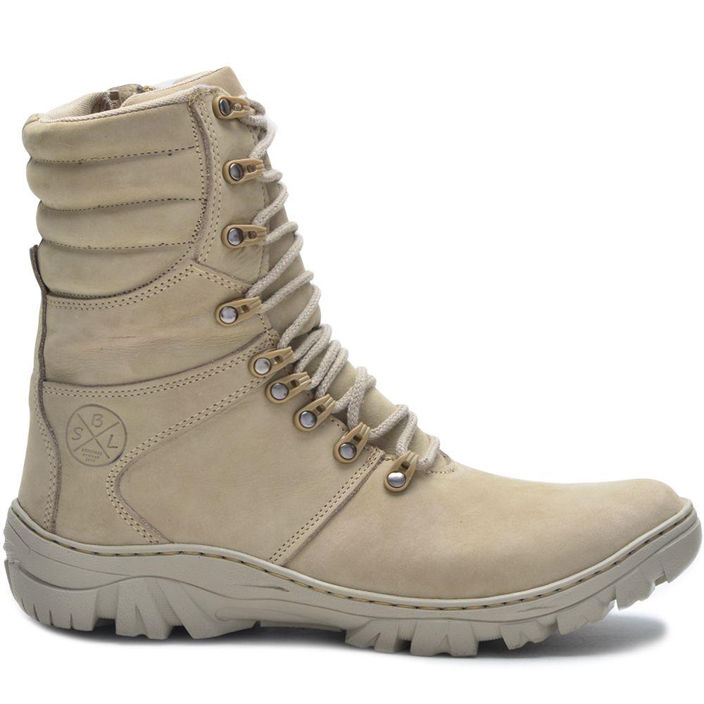 coturno militar areia