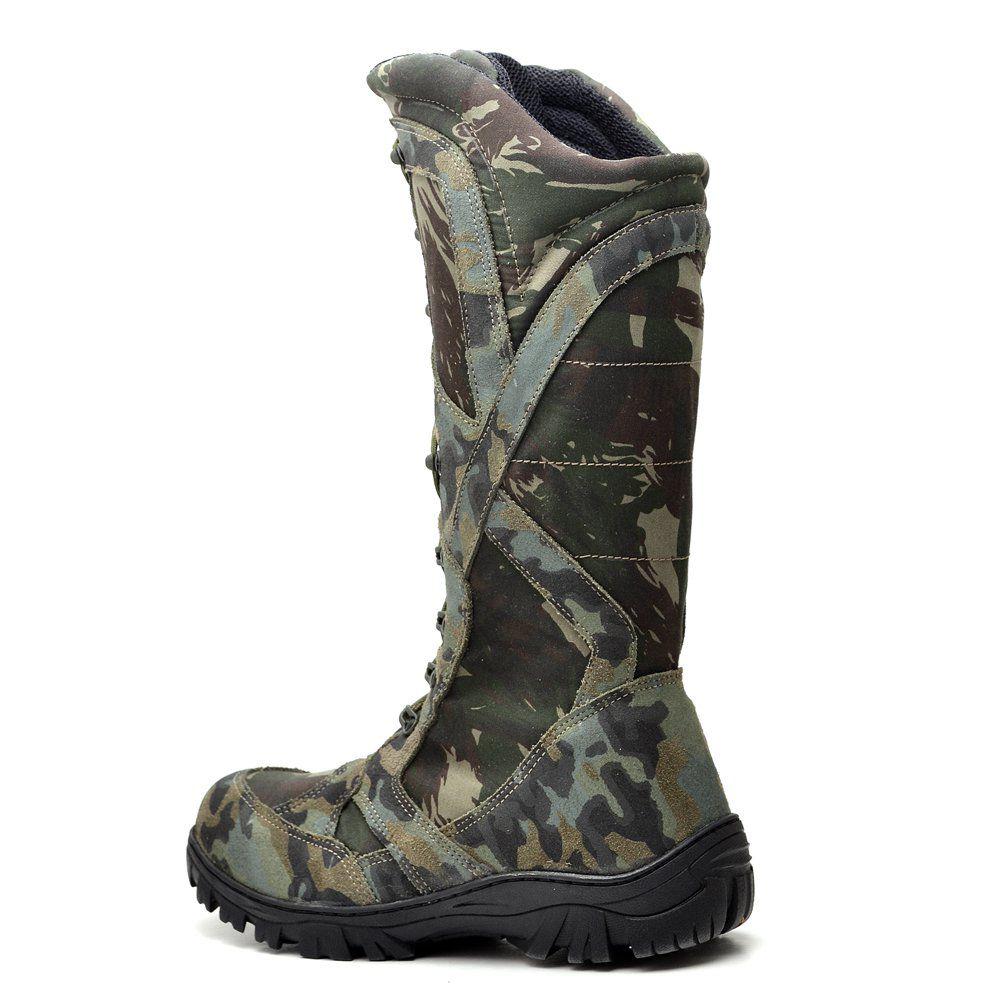 botas camufladas para caça