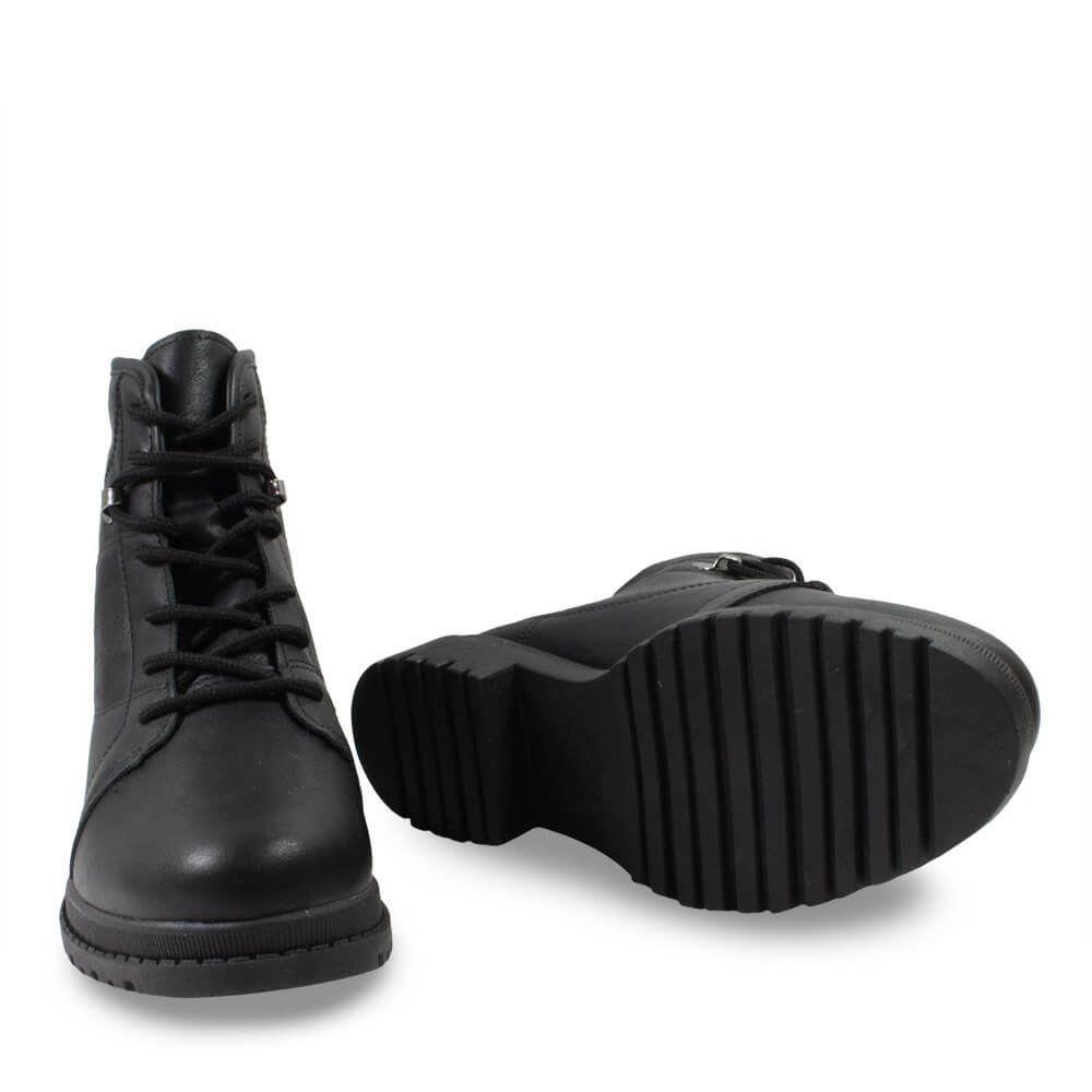 Bota Coturno Mississipi Q4611 Cano Curto Tratorada Feminina - Coturno  Feminino - Magazine Luiza