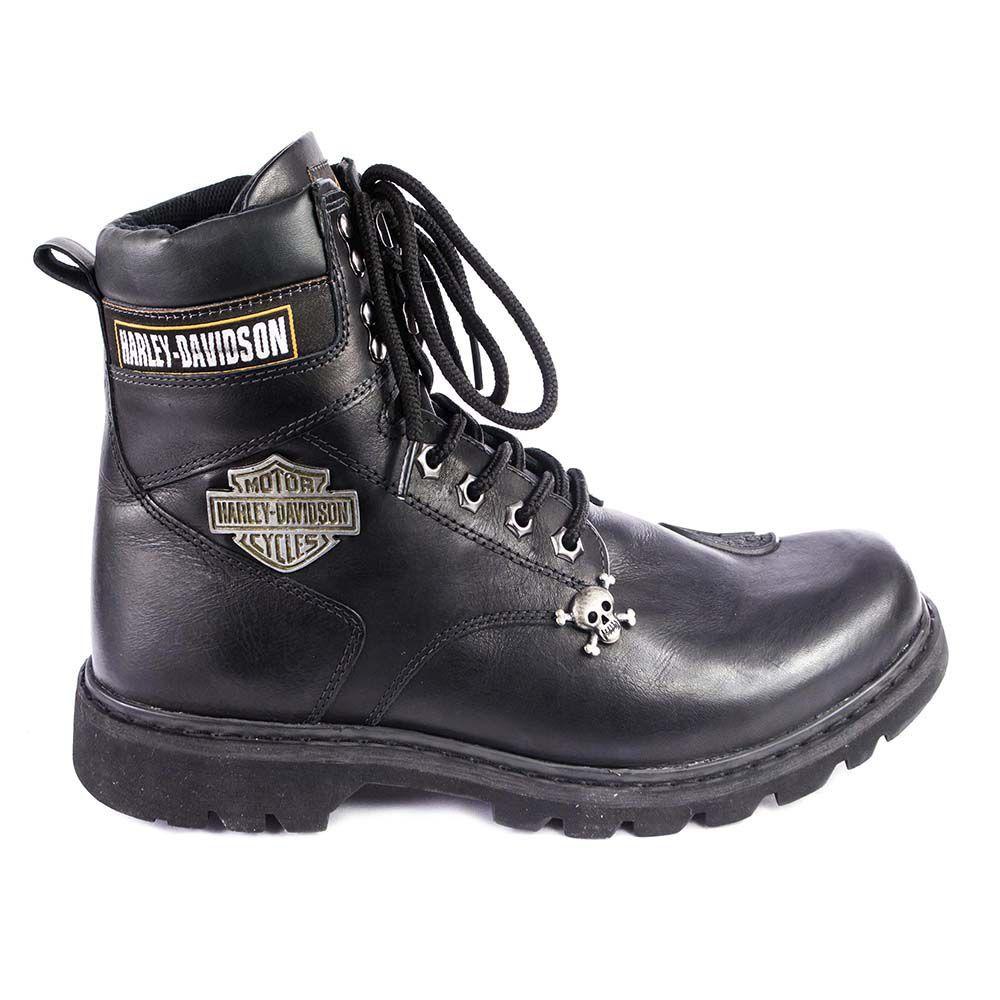 bota harley davidson cano alto