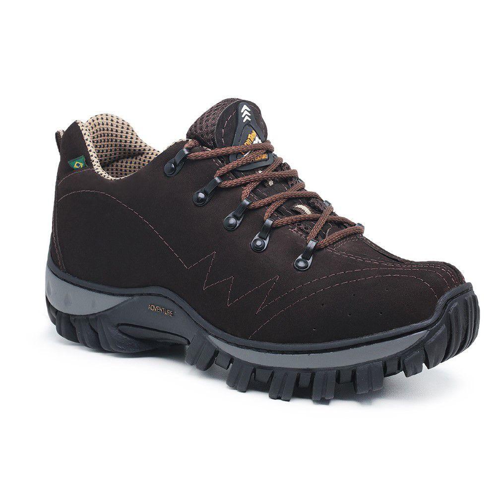 Bota Coturno Tênis Adventure Masculino Palmilha Gel - Marrom - Spiller  Shoes - Coturno Masculino - Magazine Luiza