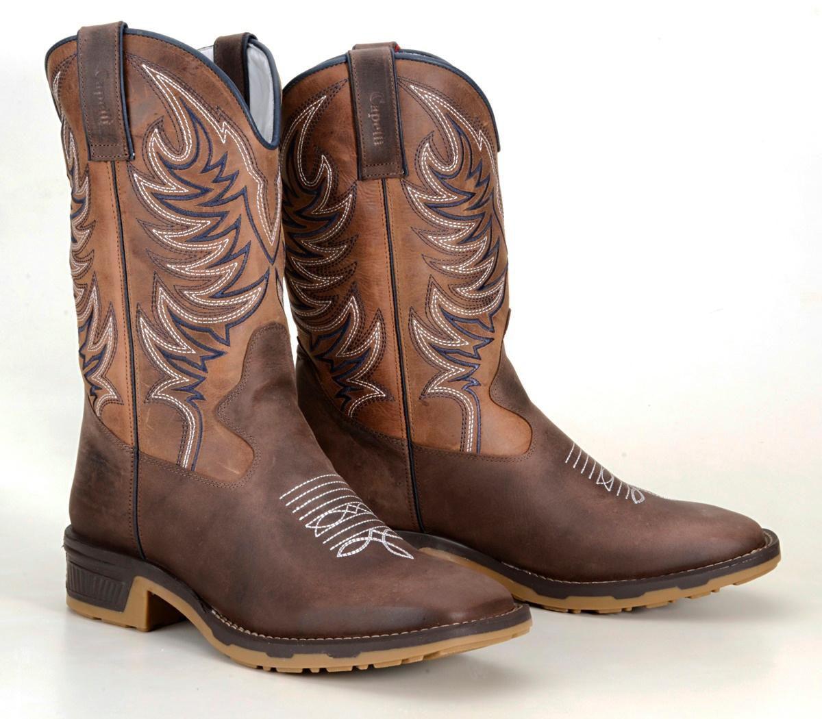 bota masculina de rodeio