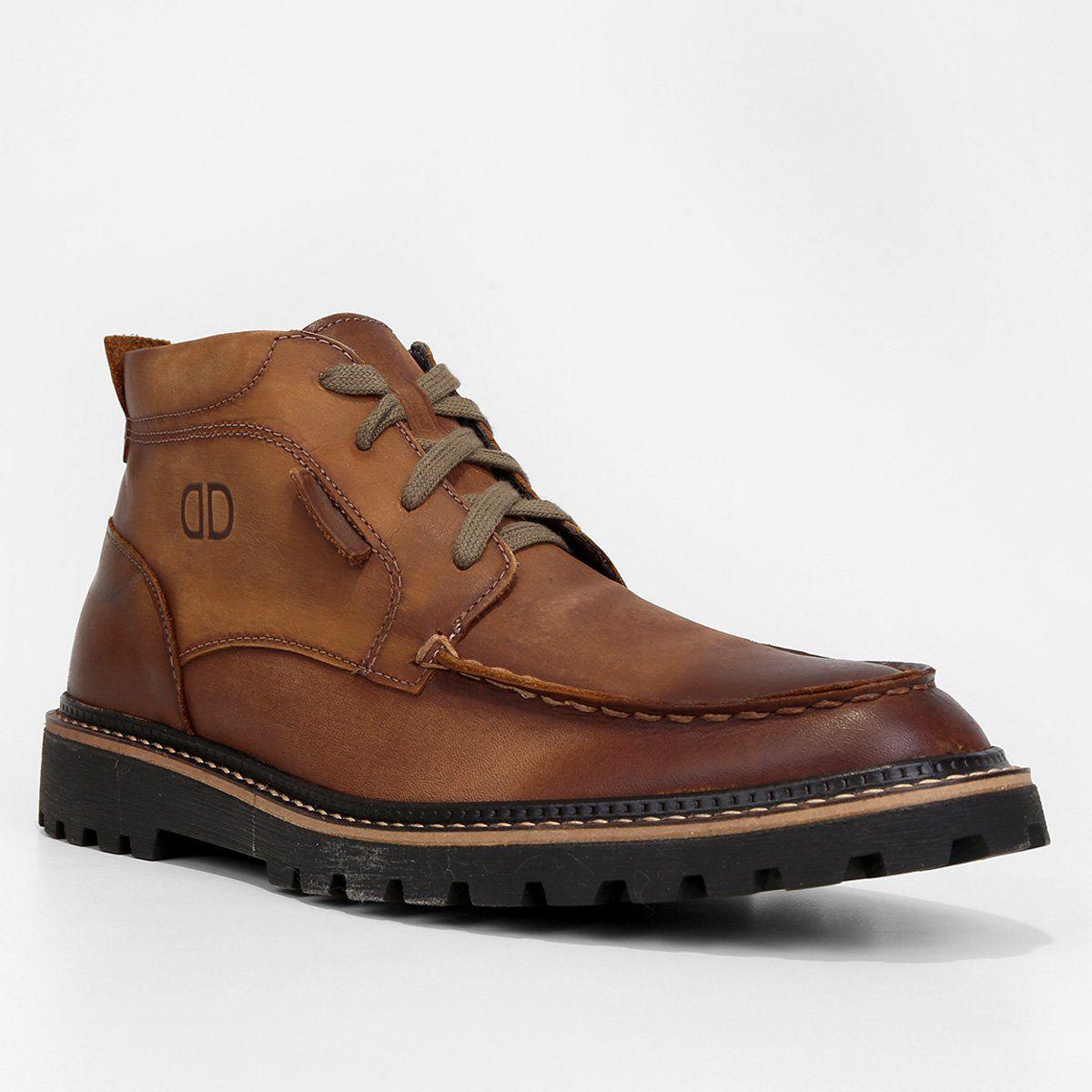 Bota Couro Democrata Garage Botas Democrata Masculino Bota Casual