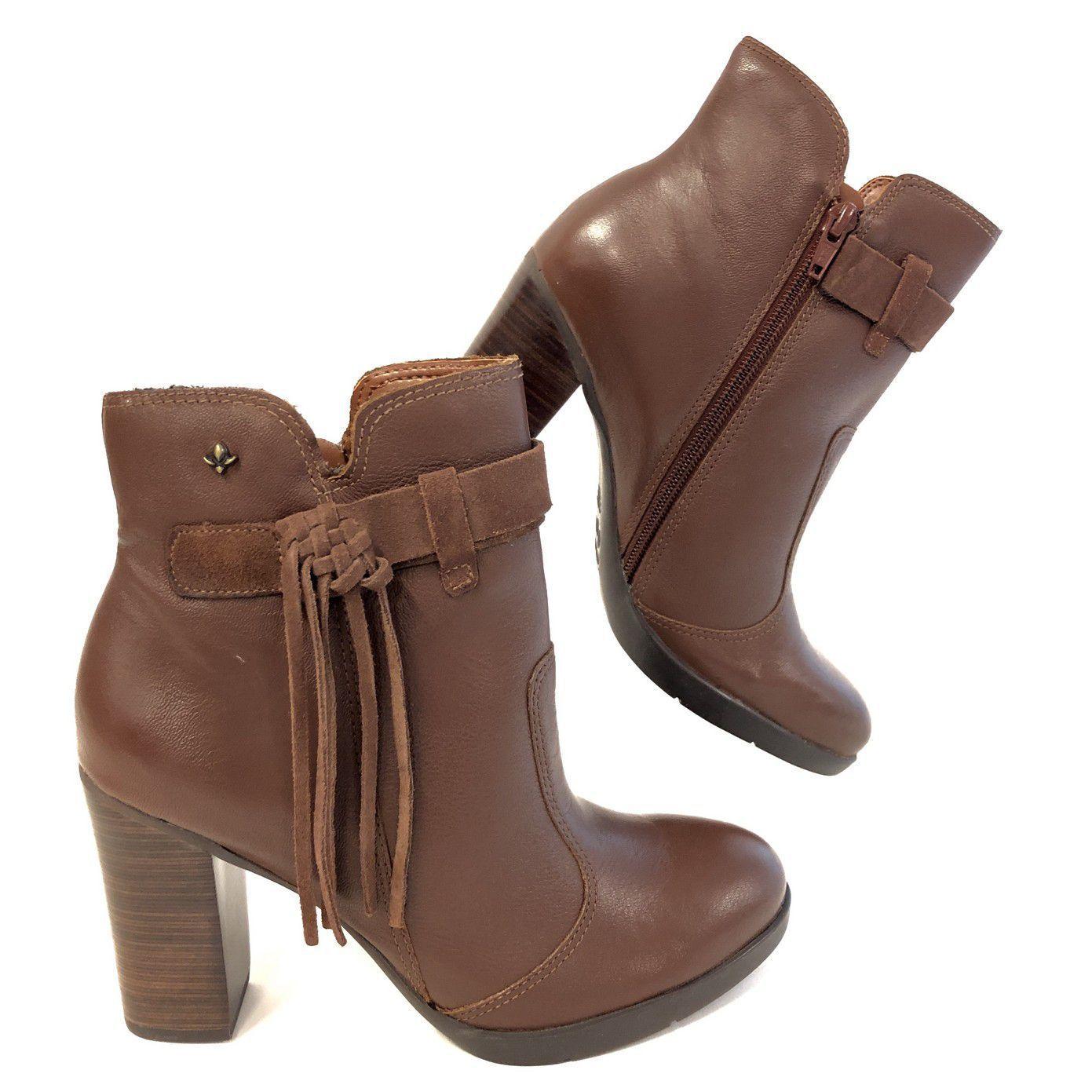 bota cravo e canela salto grosso